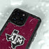 Texas A&M University Black Logo iPhone 15 Pro Waterproof Case